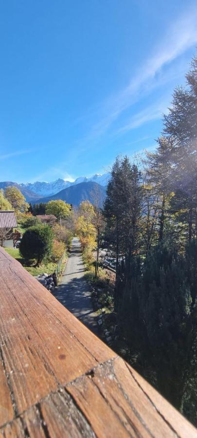 Mont Bivouac, Chambre,Entree Et Sdb Privee,Balcon Vue Mtblanc Passy  Luaran gambar